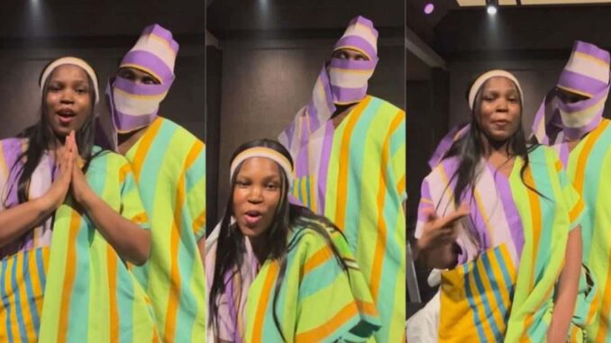 Kizz-Daniel-wife-Mjay-raises-eyebrows-as-she-dishes-out-amazing-lyrics-in-new-clip-with-hubby-Video-1068x534