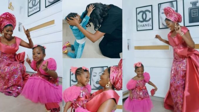 They-look-so-much-alike-Kiekie-shares-heartwarming-clip-of-herself-with-daughter-Shonaolami-as-she-sets-to-clock-2-Video-1068x534